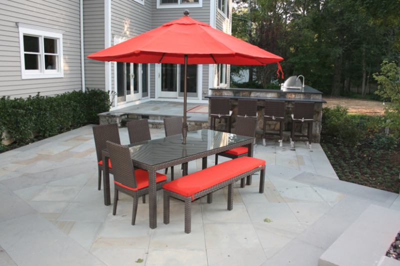 patio with outdoor seating