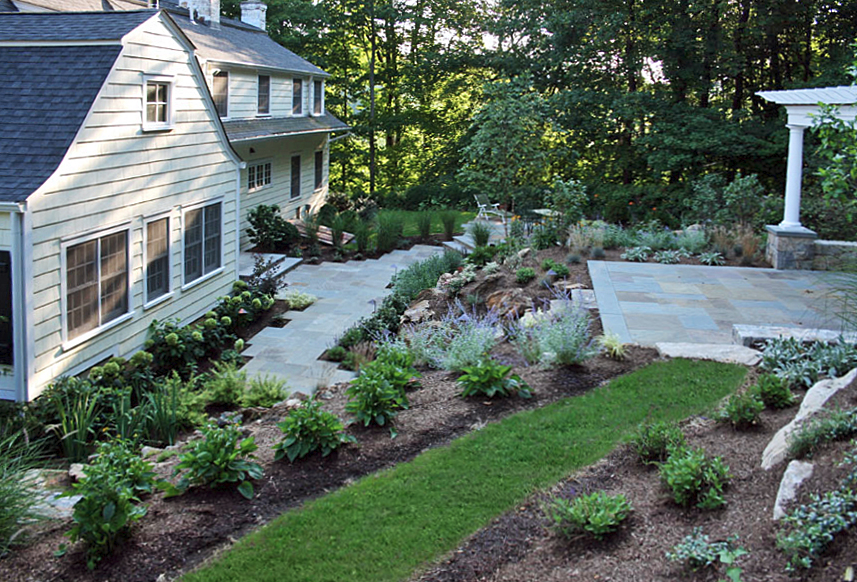 House with great landscaping